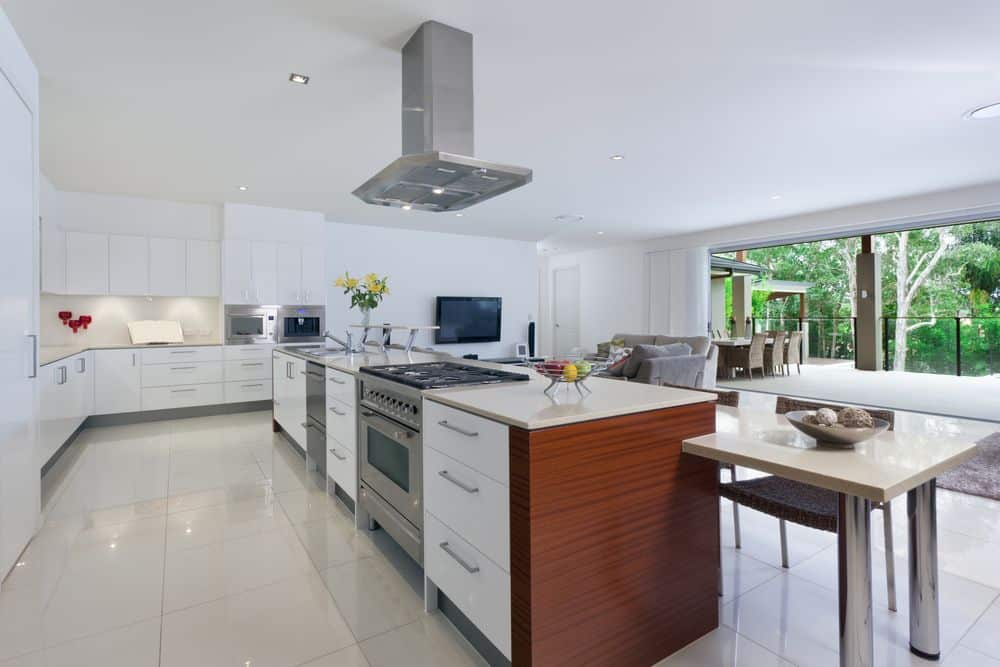 Kitchen With Stainless Steel Appliances — Inovative Interiors In Cardiff, NSW