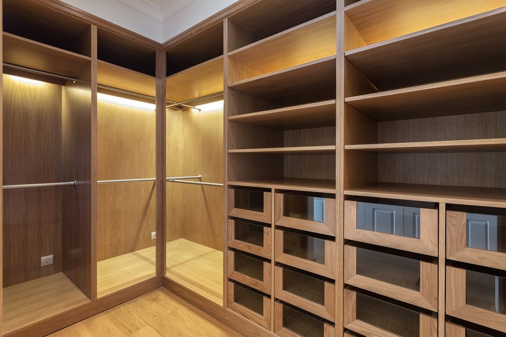 Empty Custom Wardrobe