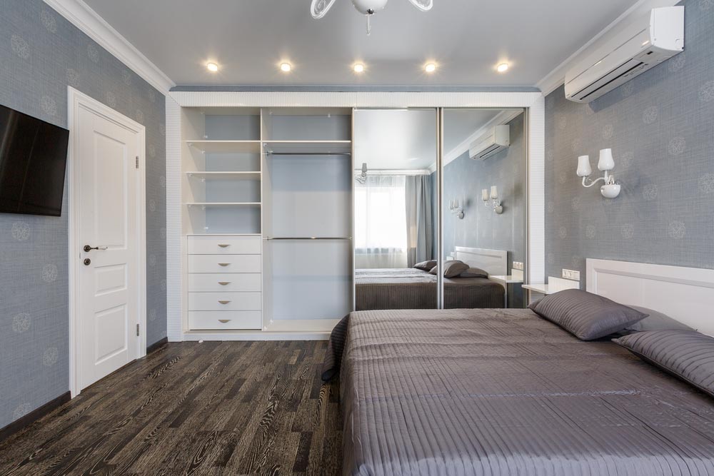 Bedroom With Custom Wardrobe