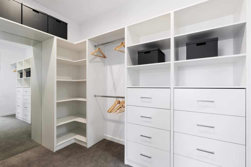 Large Walk In Wardrobe Cabinetry