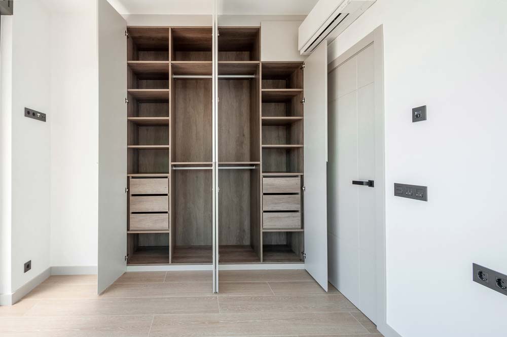 Empty Custom Wardrobe